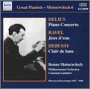 Cover for Delius / Ravel / Debussy · Piano Concerto / Jeux D'eau / Clair De Lune (CD) (2003)