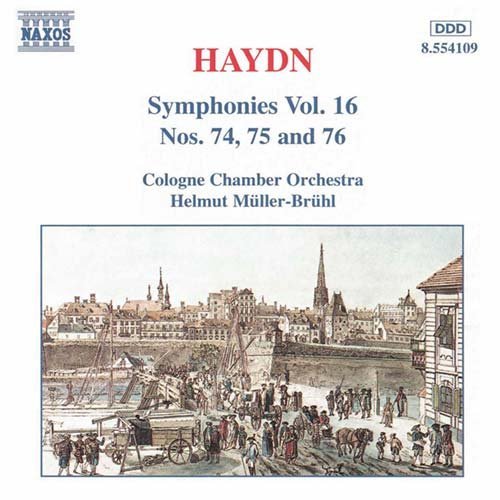 Symphonies 16 - Haydn / Muller-bruhl / Cologne Co - Musikk - NAXOS - 0636943410929 - 10. juni 1997