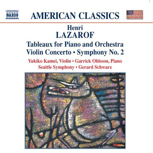 Cover for Lazarof · Symphony No.2 (CD) (2004)