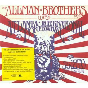 Cover for Allman Brothers · Live Atlanta Intn'l Pop Festival: July 3 &amp; 5 1970 (CD) (2003)