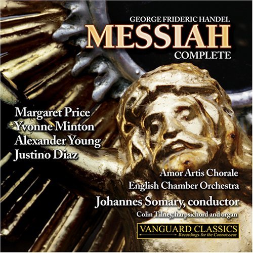 Messiah Complete - G.F. Handel - Musiikki - VANGUARD - 0699675196929 - lauantai 30. kesäkuuta 1990
