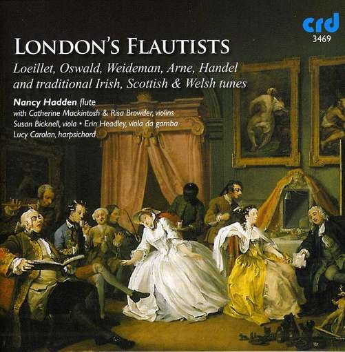 Cover for Hadden / Mackintosh / Bicknell · London's Flautists (CD) (2012)