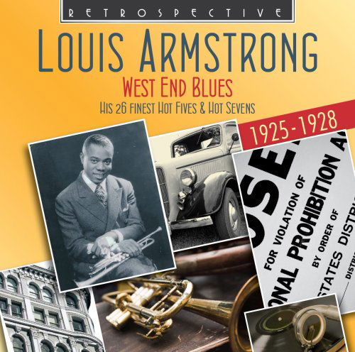Cover for Louis Armstrong · West End Blues - Hot Fives And Hot Sevens (CD) (2008)
