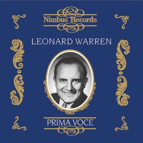 Prima Voce - Leonard Warren - Muziek - NIMBUS - 0710357793929 - 12 juni 2007