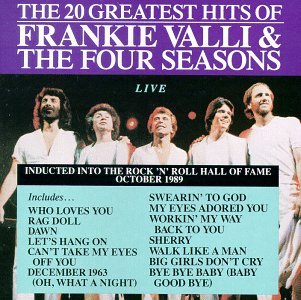 20 Greatest Hits -Live- - Valli,frankie&Four Seasons,the - Música - CURB - 0715187731929 - 2 de noviembre de 2023