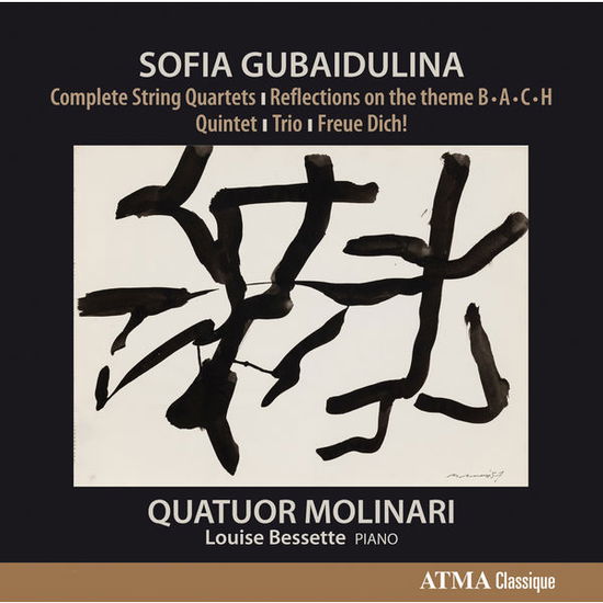 Gubaidulina / Chamber Music Quartets - Quatuor Molinari - Musiikki - ATMA CLASSIQUE - 0722056268929 - maanantai 30. maaliskuuta 2015