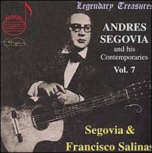 Cover for Segovia / Salinas · His Contemporaries 7 (CD) (2000)