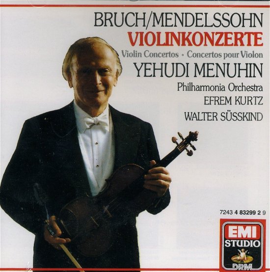 Cover for Menuhin / Philarmonia Orchestra / Kurtz / Susskind · Violin Concertos (CD) (1987)