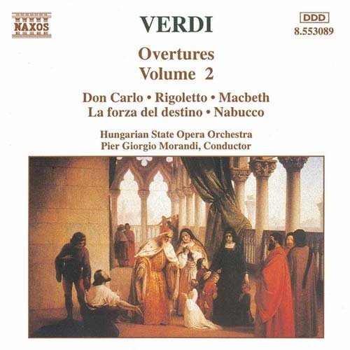 Verdiovertures Vol 2 - Csrsolenard - Musik - NAXOS - 0730099408929 - 12. januar 1995