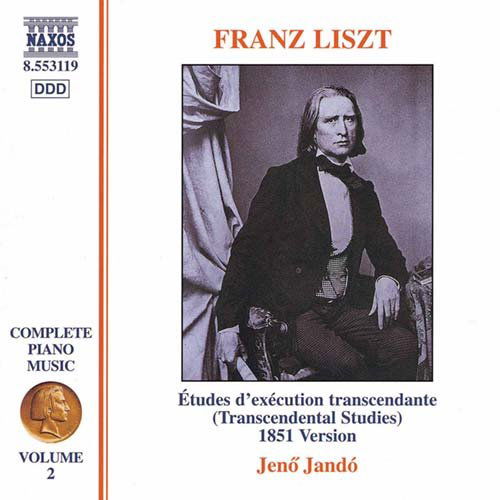 Liszt / Complete Piano Music - Vol. 2 - Jeno Jando - Musik - NAXOS CLASSICS - 0730099411929 - 2000