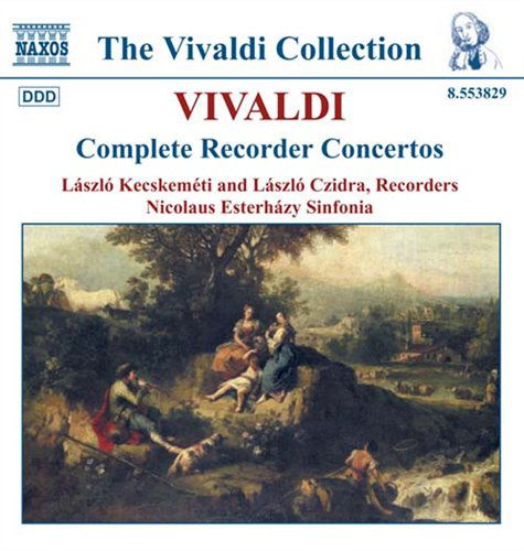 Complete Recorder Concertos - A. Vivaldi - Musik - NAXOS - 0730099482929 - 26. januar 2009