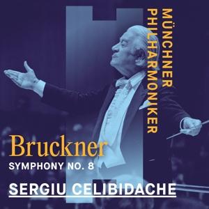 Cover for Münchner Philharmoniker &amp; Serg · Bruckner: Symphony No. 8 (CD) (2025)