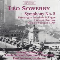 Cover for Sowerby / Czech Nso, Freeman · Sym #2 / Concert over / All on Summer's Day (CD) (1999)