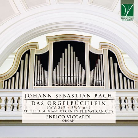 Cover for Enrico Viccardi · Bach: Das Orgelbuchlein (CD) (2021)