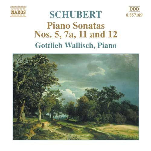 Piano Sonatas 5 7a 11 & 12 - Schubert / Wallisch - Musik - NAXOS - 0747313218929 - 18 maj 2004