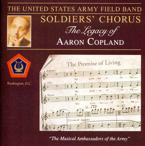 Cover for Us Army Field Band Soldiers Chorus · Legacy of Aaron Copland (CD) (2006)