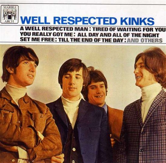 Cover for The Kinks · Well Respected Kinks (CD)