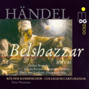 Belshazzar - G.F. Handel - Musiikki - MDG - 0760623107929 - maanantai 10. syyskuuta 2001