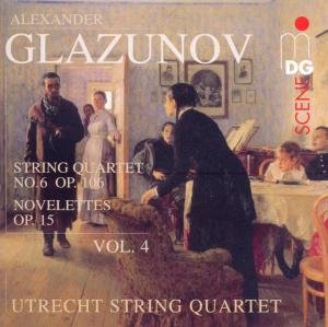 Cover for Utrecht String Quartet · Novelettes Op.15 MDG Klassisk (CD) (2011)
