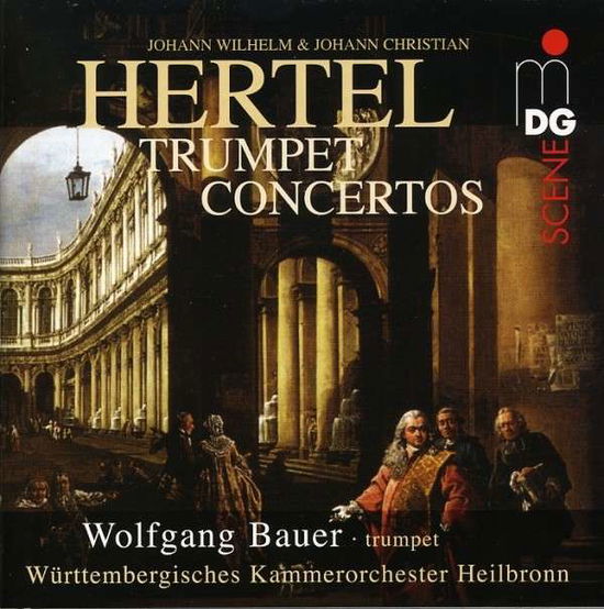 Cover for J.W. Hertel · Trumpet Concertos &amp; Symphonies (CD) (2009)