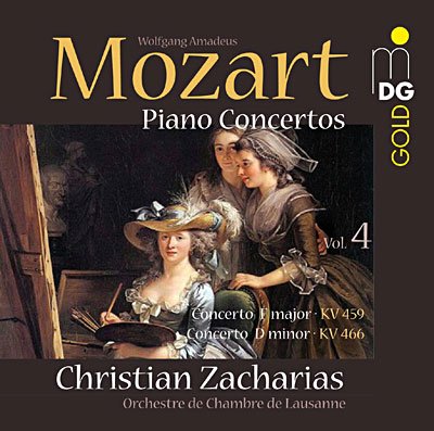 Cover for Zacharias,Christian / OCLS · Klavierkonzerte Vol.4 (CD) (2013)