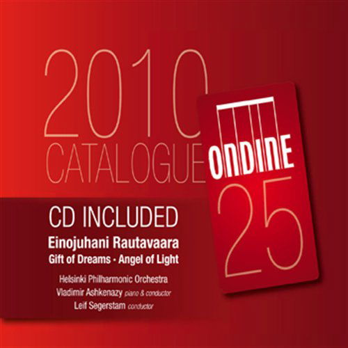 Cover for Ashkenazy / Segerstam / Helsinki Po · 2010 Ondine Catalogue &amp; CD (CD) (2010)