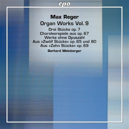 Organ Works Vol. 9 - Gerhard Weinberger - Musikk - DAN - 0761203528929 - 1. april 2024