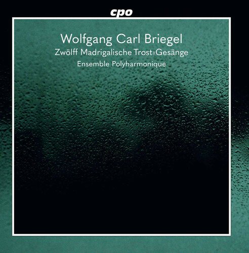 Cover for Ensemble Polyharmonique · Wolfgang Carl Briegel: Zwolff Madrigalische Trost=Gesange (CD) (2022)