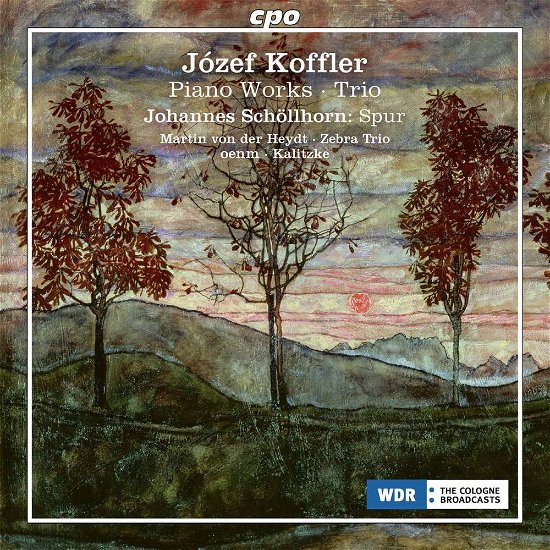Cover for Koffler / Schollhorn / Zebra Trio / Kalitzke · Jozef Koffler: Piano Works - Trio (CD) (2017)