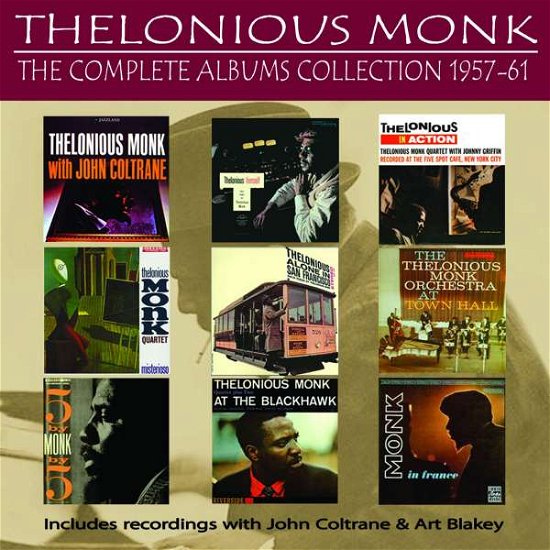 The Complete Albums Collection 1957 - 1961 - Thelonious Monk - Musikk - ENLIGHTENMENT SERIES - 0823564660929 - 11. september 2015