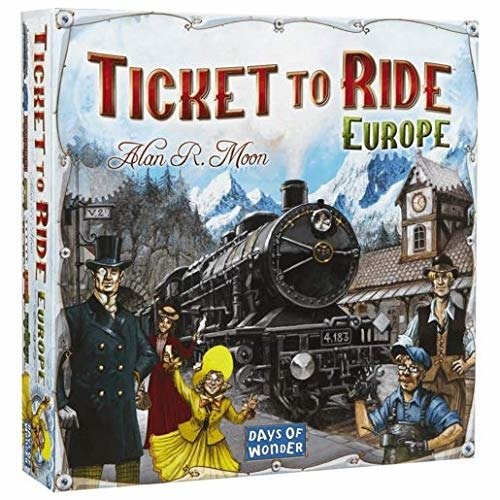 Cover for Ticket to Ride Europe Board Games · Ticket To Ride - Europe (Pocketbok) (2023)