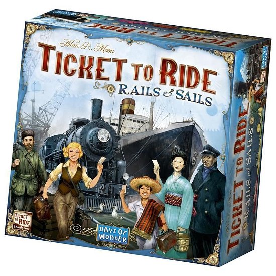 Ticket To Ride - Rails and Sails (Nordic) -  - Jogo de tabuleiro -  - 0824968720929 - 