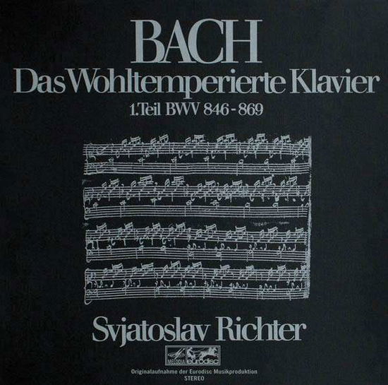 J. S. Bach: Das Wohltemperierte Klavier Vol. 1 - Sviatoslav Richter - Music - RCAVI - 0886975739929 - September 29, 2009