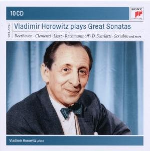 Cover for Vladimir Horowitz · Plays Great Sonatas (CD) [Box set] (2014)