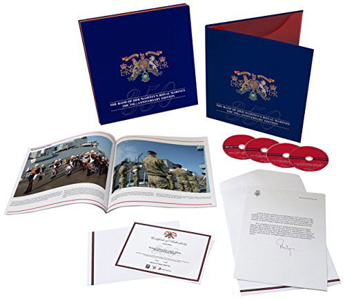 Cover for Band Of Her Majesty's Royal Marines · 350th Anniversary Celebration (CD) [Box set] (2014)