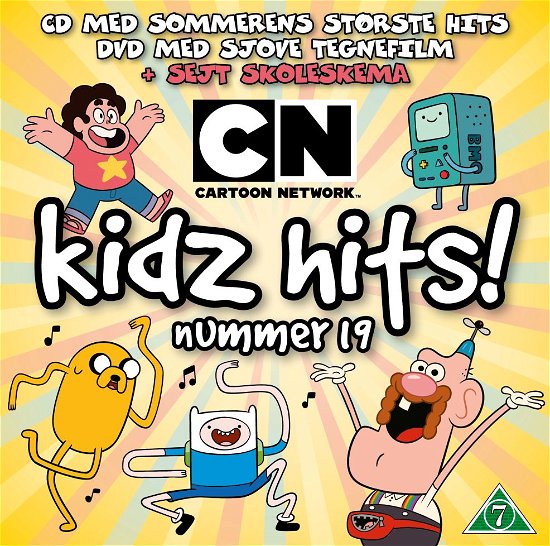 Cartoon Network Kidz Hits! 19 - Diverse Artister - Música - Sony Owned - 0888750006929 - 28 de julio de 2014