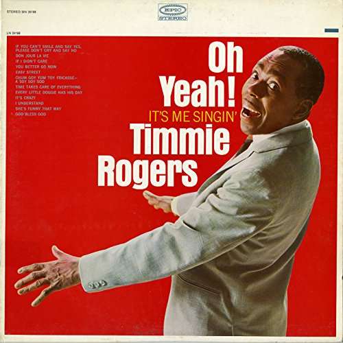 Cover for Timmie Rogers · Oh Yeah It'S Me Singin-Rogers,Timmie (CD) (2016)