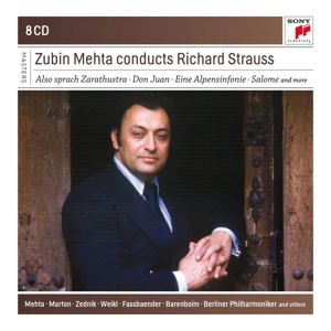 Cover for Strauss / Mehta · Mehta Conducts Strauss (CD) [Box set] (2016)