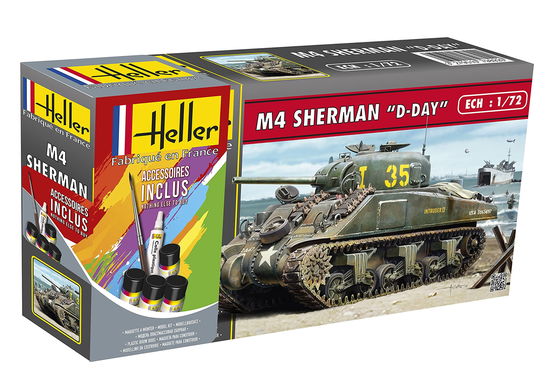 Cover for Heller · 1/72 Starter Kit M4 Sherman D-day (Toys)