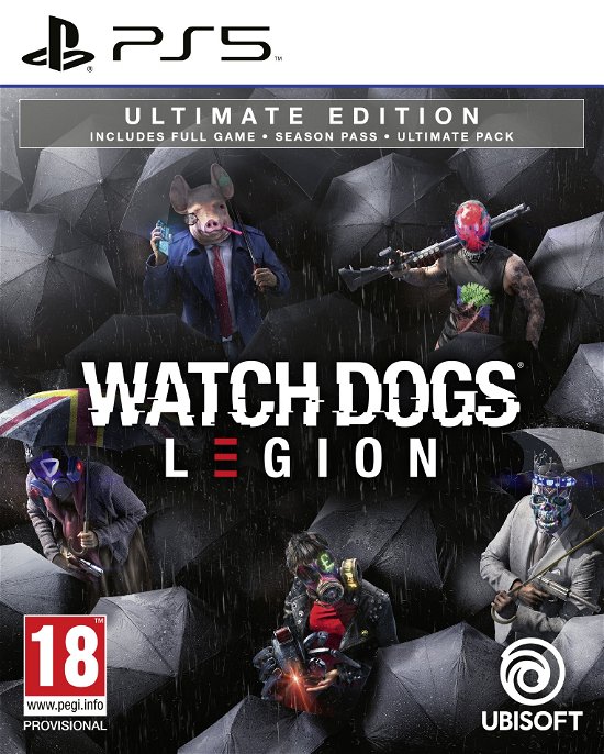 Cover for Ubisoft · Watch Dogs: Legion - Ultimate Edition (PS5) (2020)