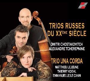Cover for Trio Una Corda · Russes Dans Lame -troistrios Russes Du Xxe Siecle (CD) (2020)