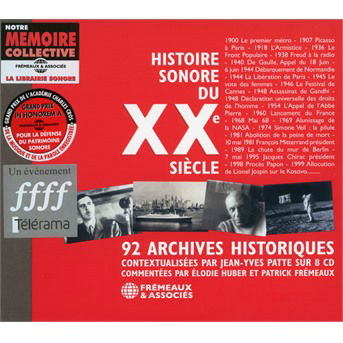 Cover for Histoire Sonore Du Xxe Siecle / Various (CD) (2021)