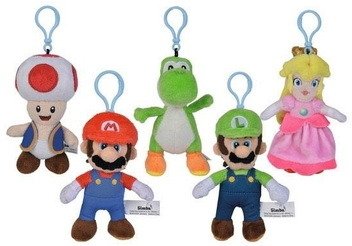 Nintendo: Super Mario · Personaggi Peluche Portachiavi 12,5 Cm  (Assortimento) (MERCH)