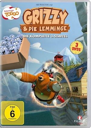 Cover for Grizzy &amp; Die Lemminge 3.staffel · Grizzy &amp; Die Lemminge 3.staffel/3dvd (DVD) (2022)