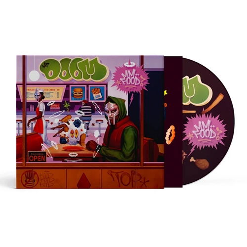 MM..Food (2021) • MF DOOM shops • Green/Pink Colored Vinyl