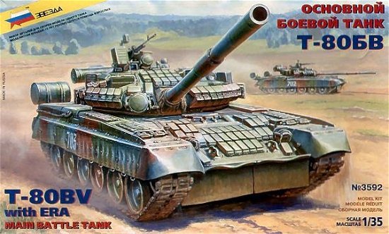 Cover for Zvezda · Russian Main Battle Tank T-80Bv (Legetøj)