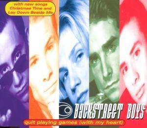 Cover for Backstreet Boys · Quit Playing -x-mas/4tr- (SCD) (1996)