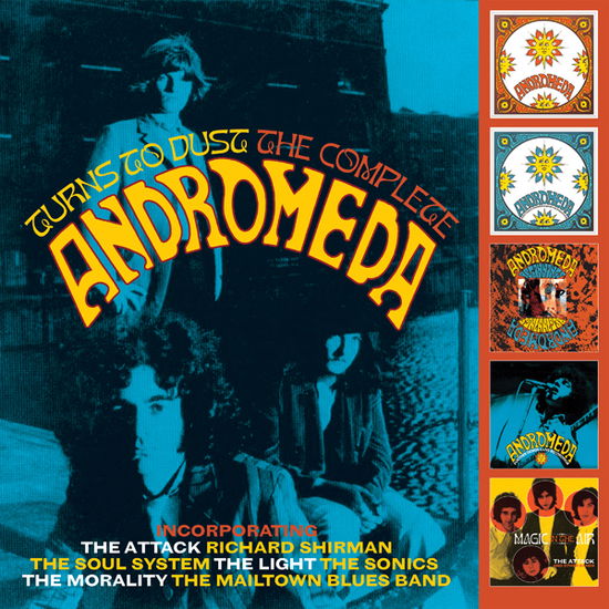 Cover for Andromeda · Turns To Dust - The Complete Andromeda (CD) (2025)
