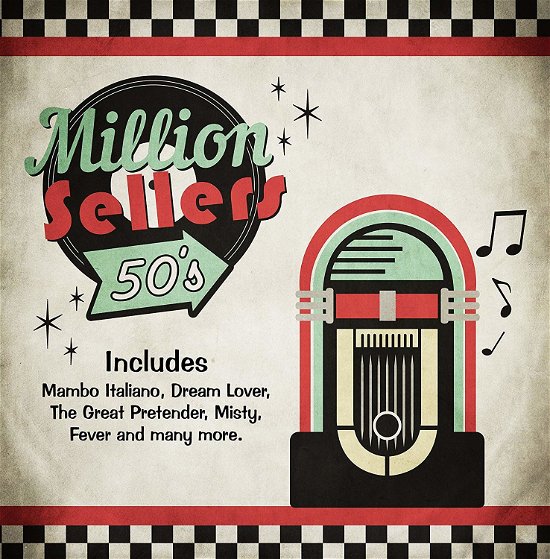 Cover for Various Artists · Million Sellers 50s (CD)