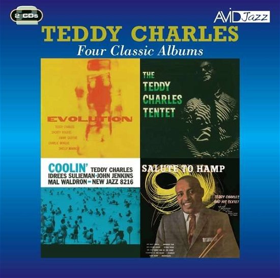 Cover for Teddy Charles · Four Classic Albums (Evolution / Tentet / Coolin / Flyin Home. Salute To Hamp) (CD) (2015)
